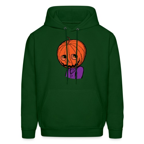 Pumpkin Head Halloween - Men's Hoodie