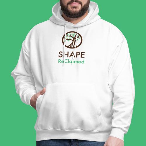 SHAPE ReClaimed Full Color Vertical Logo - Men's Hoodie