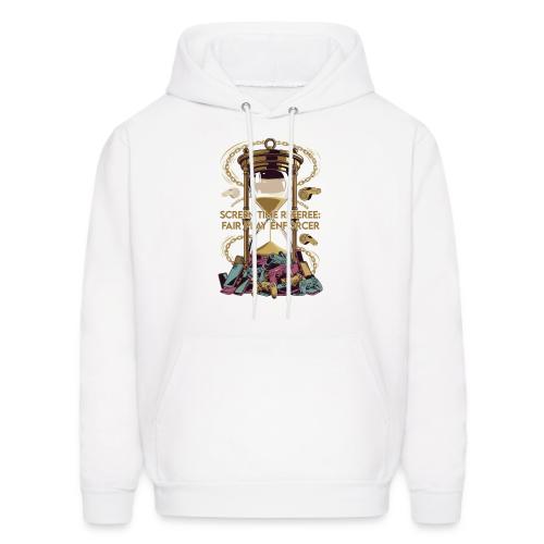 Screen Time Referee T Shirt, Fair Play Enforcer - Men's Hoodie