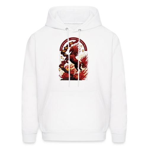 Year of the Horse Rise T Shirt,Lunar New Year Gift - Men's Hoodie