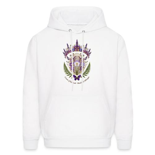 Spring Meadow Crown Tee, Cottagecore Renewal Gift - Men's Hoodie