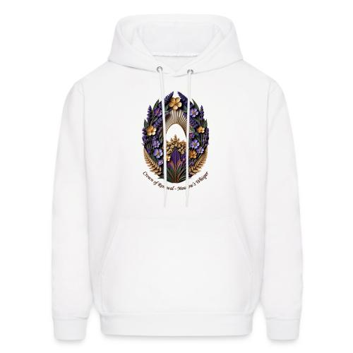 Easter Meadow Crown Renewal T Shirt, Spring Gift - Men's Hoodie