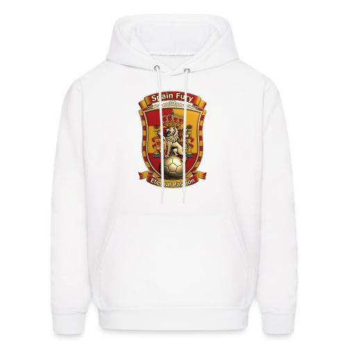 Spain Lion Fury T-Shirt, Spanish Crest Gift - Men's Hoodie