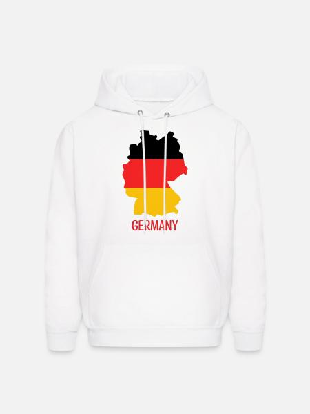 Germany - Men's Hoodie - white