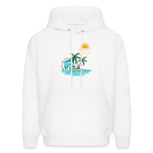 Retro Sunset Graphics - Men's Hoodie