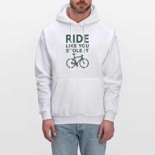 ride like you stole it - bicycle - Men's Hoodie