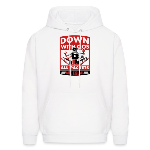 Down With QoS - Men's Hoodie