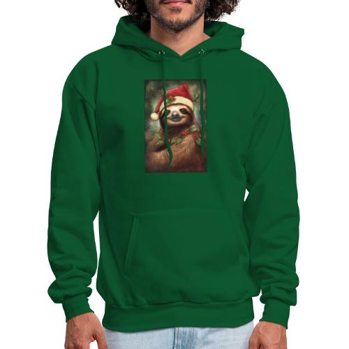 Christmas Sloth - Men's Hoodie