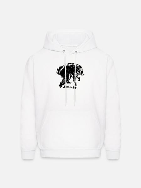 Jimothy Raccoon Meme - Men's Hoodie - white