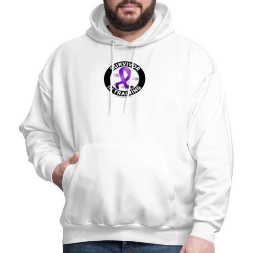 Purple Ribbon Survivor In Training - Men's Hoodie