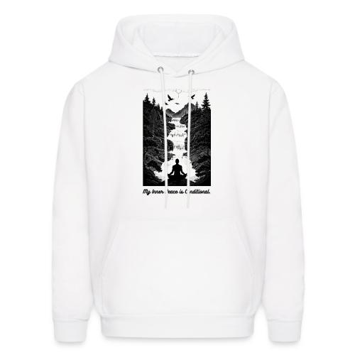 Conditional Inner Peace T-Shirt | Minimalist Zen - Men's Hoodie