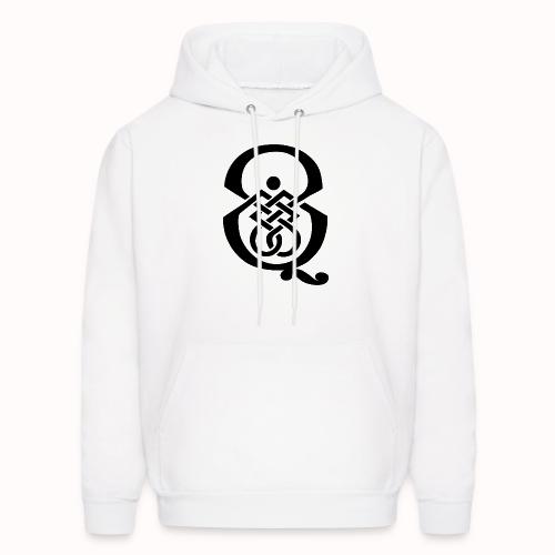 qcpb black logo - Men's Hoodie