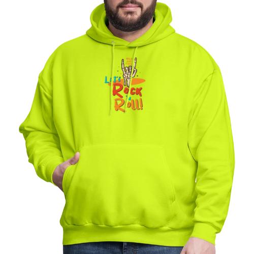 Let's Rock and Roll - Men's Hoodie