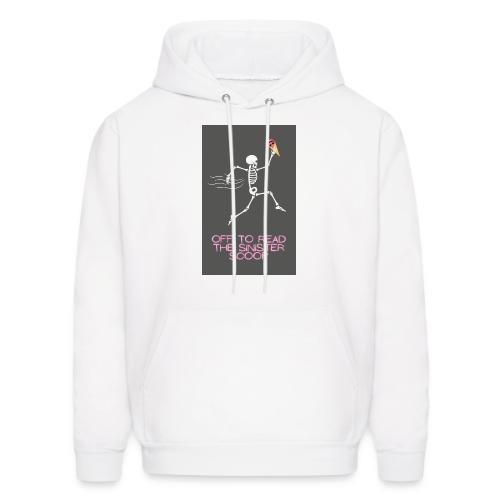 Skeleton Off to Read - Men's Hoodie
