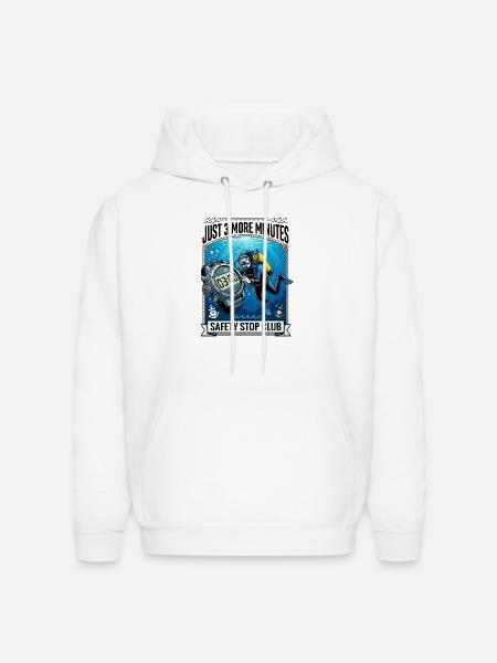 Ocean Soul Divers - Men's Hoodie - white