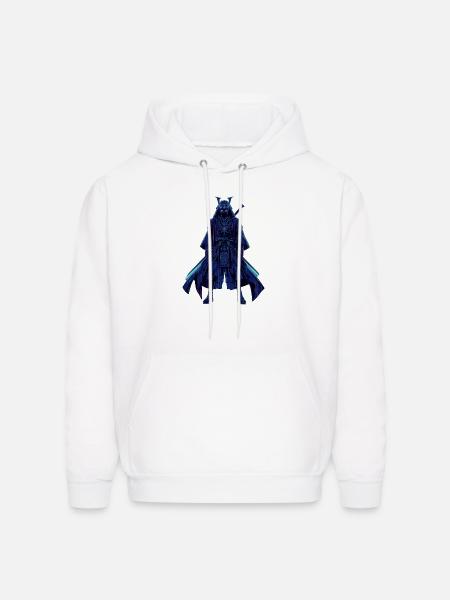 Neon Dread Samurai - Men's Hoodie - white