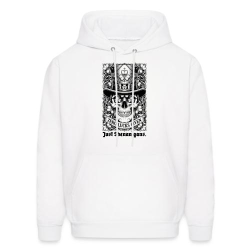 Salty Shamrock Skull T-Shirt - Men's Hoodie