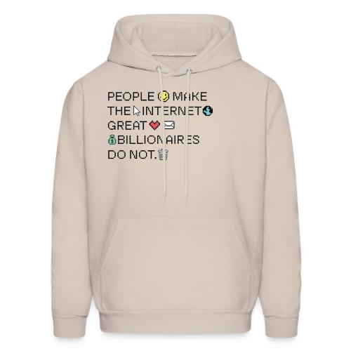 People Make The Internet Great - Pixel - Men's Hoodie