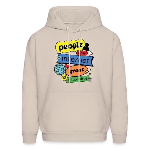 People Make the Internet Great - Blobby Multicolor - Men's Hoodie