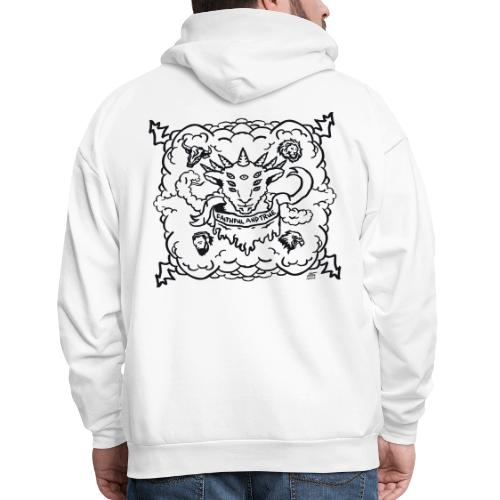Black Revelation Lamb - Men's Hoodie