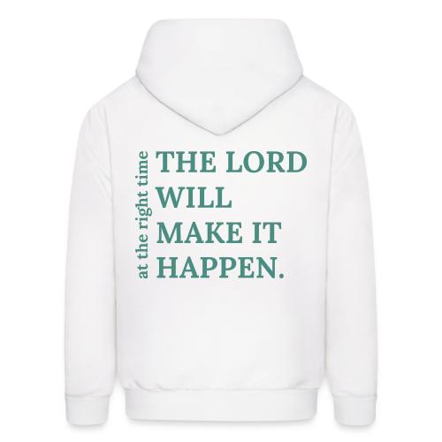 The Lord's Timing - Men's Hoodie