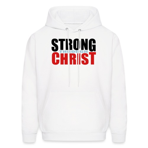 Strong Through Christ - Men's Hoodie