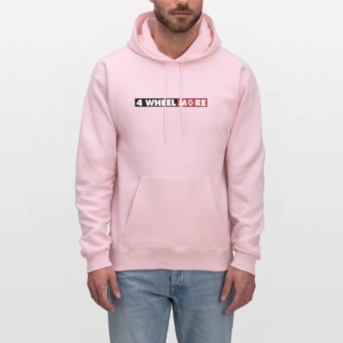 4 Wheel More Rectangle Logo - Men's Hoodie