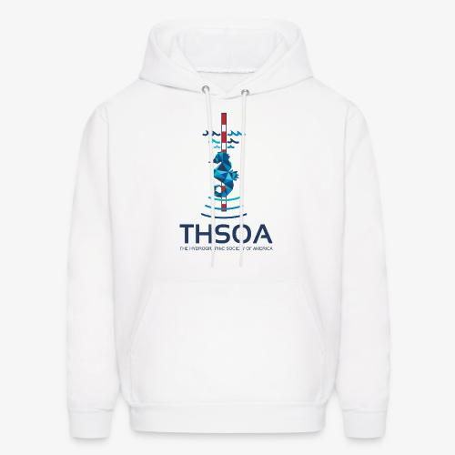 Seahorse Geo Type Stacked - Proud - Men's Hoodie