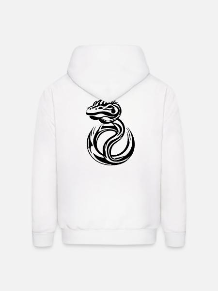 salamander - Men's Hoodie - white