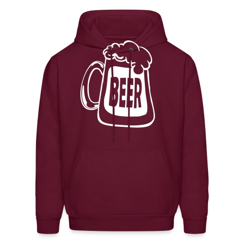 Beer Mug Custom Text T-shirt - Men's Hoodie