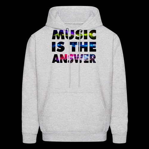 Music Is The Answer - Men's Hoodie