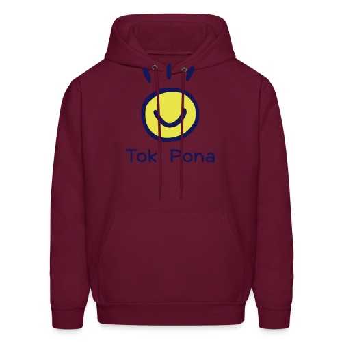 Toki Pona logo and name - Men's Hoodie