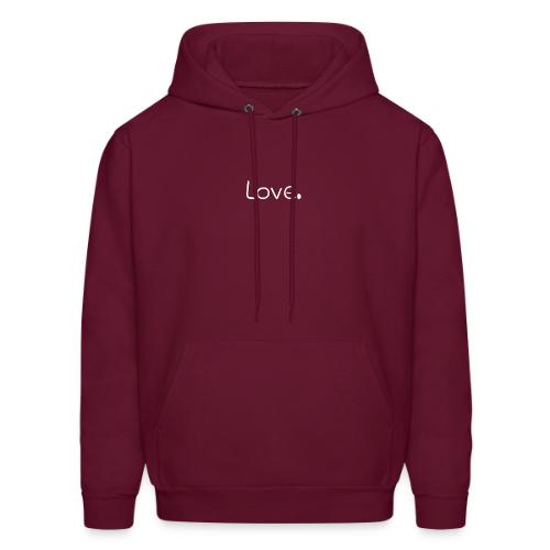 Smoon City_Just Text 3_Love1 - Men's Hoodie