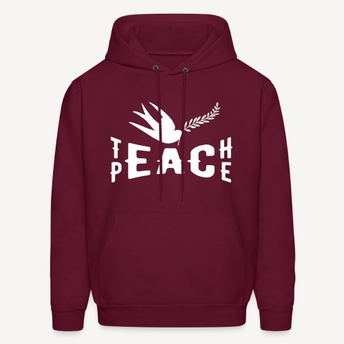 TEACH PEACE - Men's Hoodie