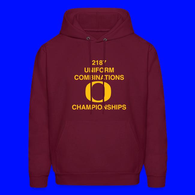2187 UNIFORM COMBINATIONS O CHAMPIONSHIPS