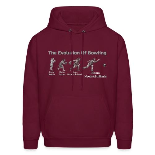 Evolution Of Bowling - Men's Hoodie