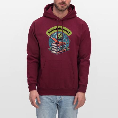 Books? Nah, Let's Play Pickleball - Men's Hoodie