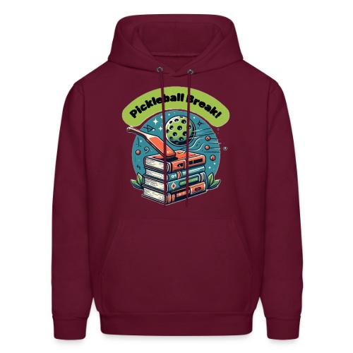 Books? Nah, Let's Play Pickleball - Men's Hoodie