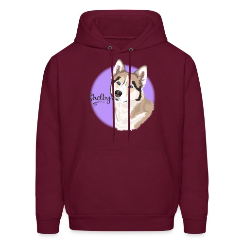 Shelby the Husky from Gone to the Snow Dogs - Men's Hoodie