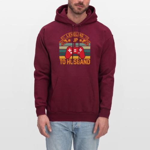 Leveling Up To Husband - Men's Hoodie