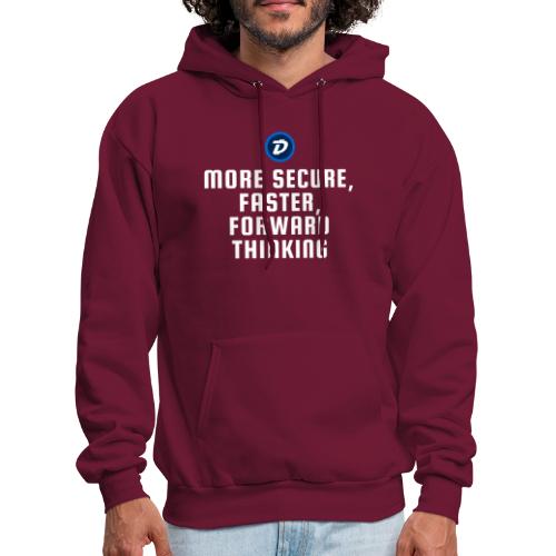 Digibyte. More secure, faster, forward thinking - Men's Hoodie
