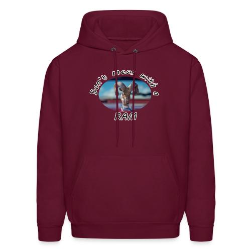 Don’t Mess with a RAM - Men's Hoodie