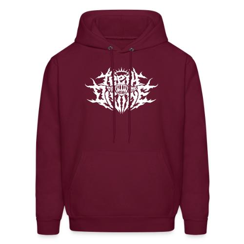 Teeth Of The Divine Logo WHITE - Men's Hoodie