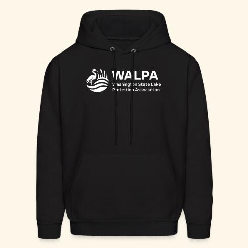 WALPA White logo - Men's Hoodie