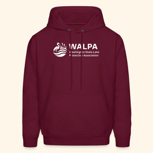 WALPA White logo - Men's Hoodie