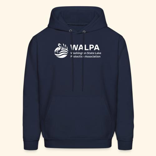 WALPA White logo - Men's Hoodie