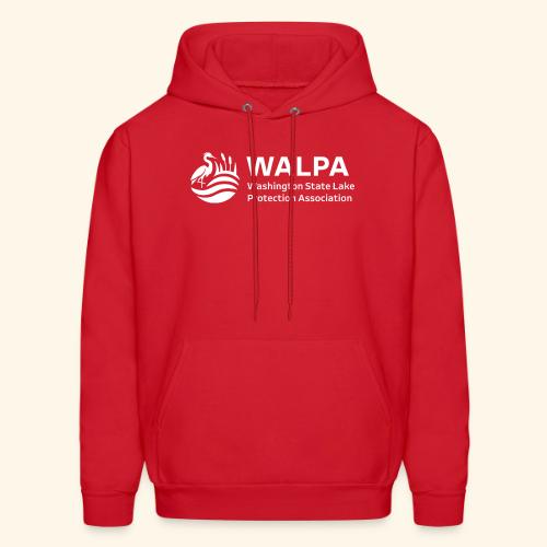 WALPA White logo - Men's Hoodie