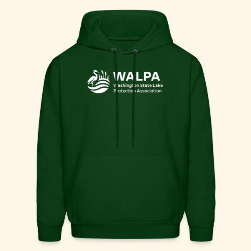 WALPA White logo - Men's Hoodie