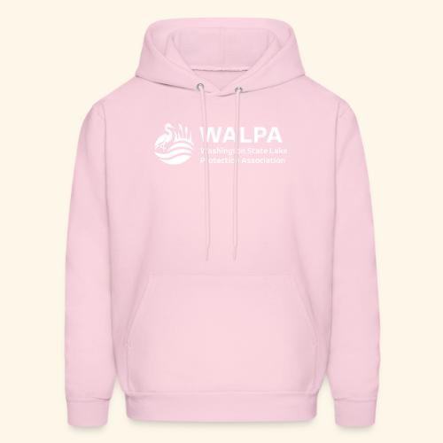WALPA White logo - Men's Hoodie