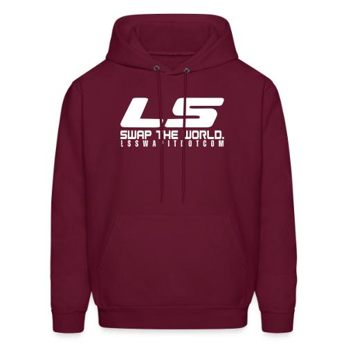 LS SWAP THE WORLD DOT COM - Men's Hoodie